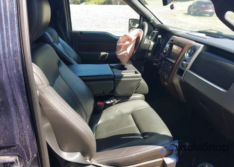 2013 Ford F-150 Lariat from USA, damaged, VIN 1FTFW1ETXDFA47802